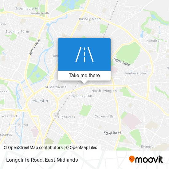 Longcliffe Road map