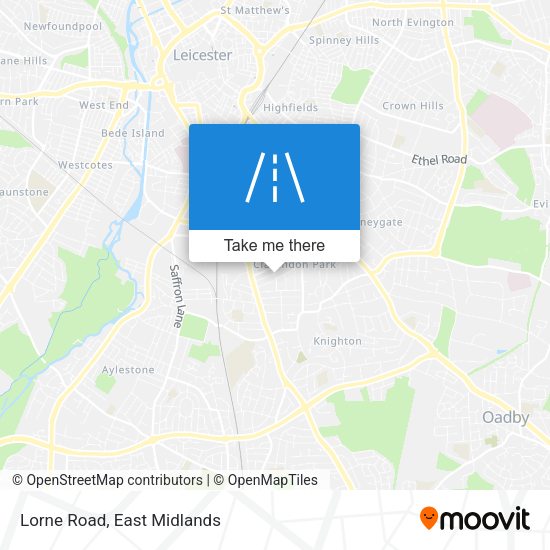 Lorne Road map