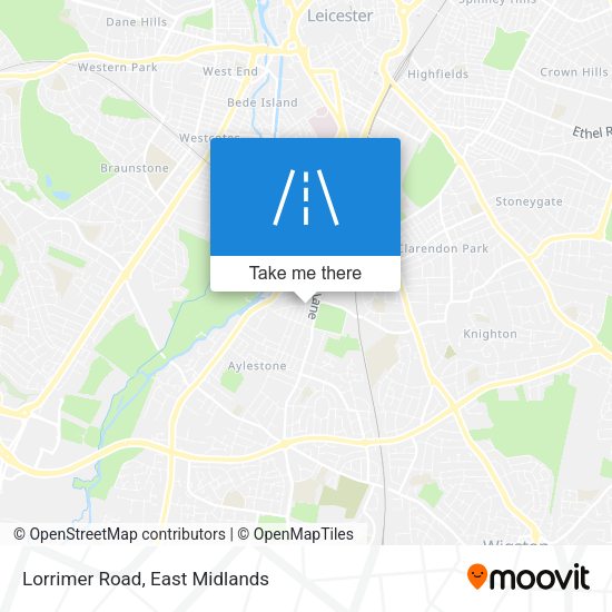 Lorrimer Road map