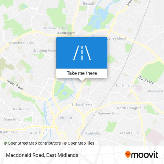 Macdonald Road map