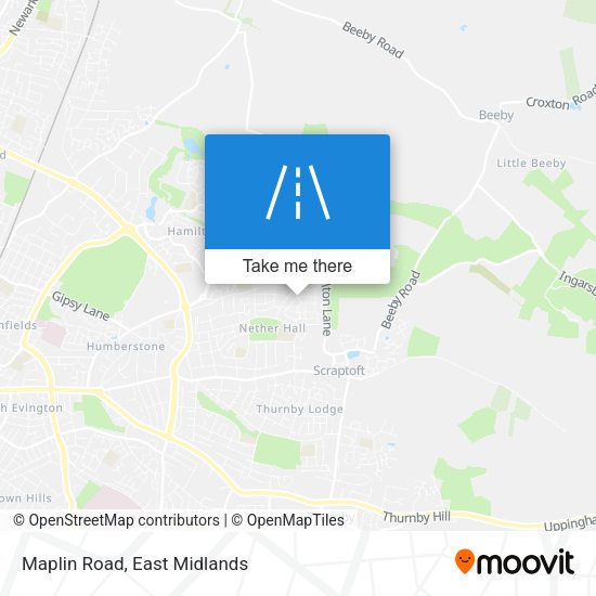 Maplin Road map