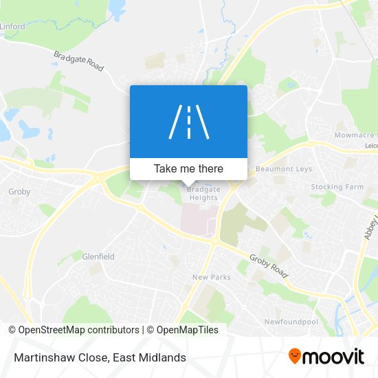 Martinshaw Close map