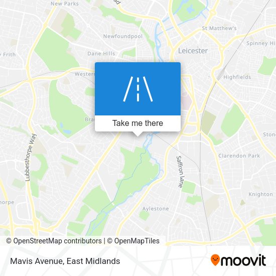 Mavis Avenue map