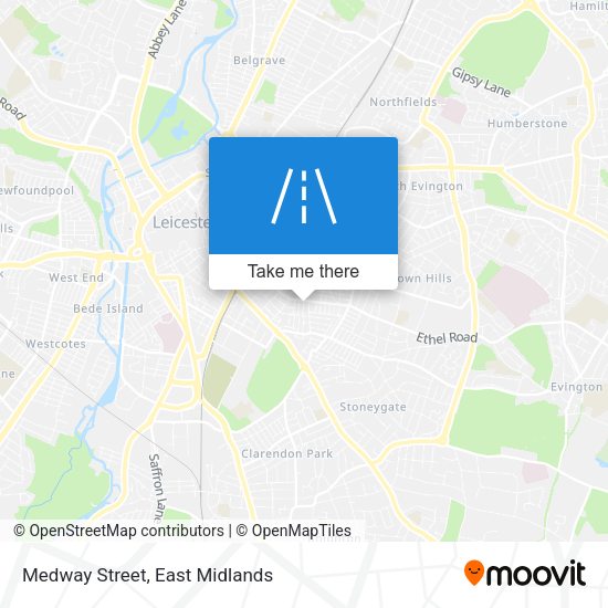 Medway Street map