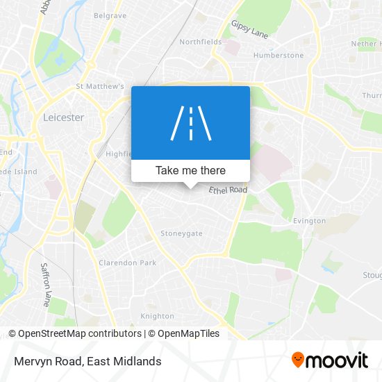 Mervyn Road map