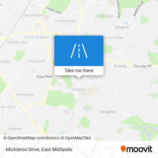 Mickleton Drive map