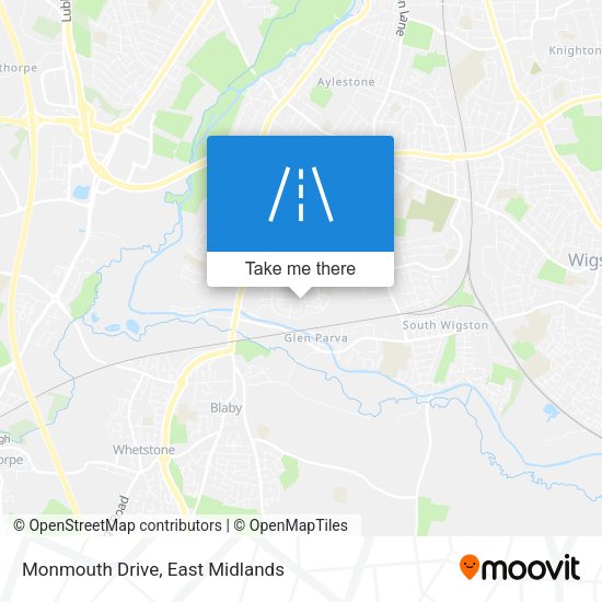 Monmouth Drive map