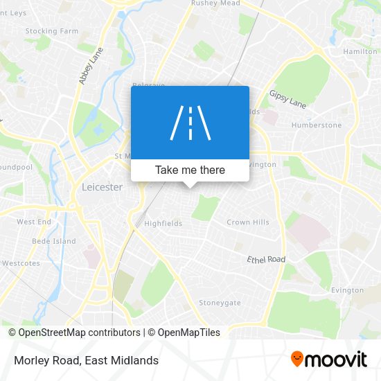 Morley Road map