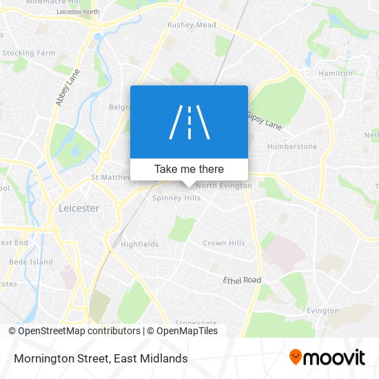 Mornington Street map