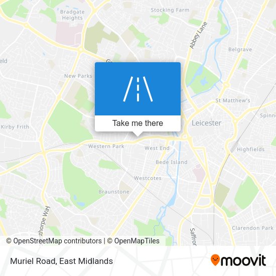 Muriel Road map