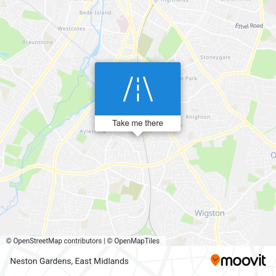 Neston Gardens map
