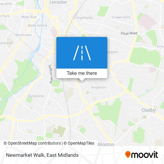 Newmarket Walk map