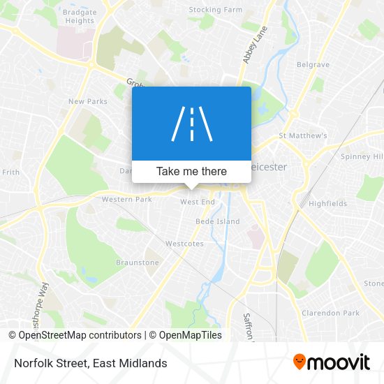 Norfolk Street map