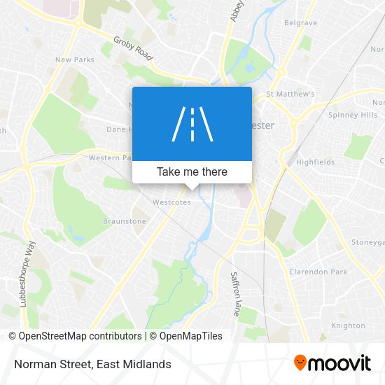 Norman Street map