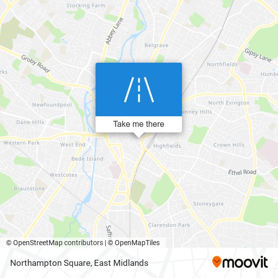 Northampton Square map