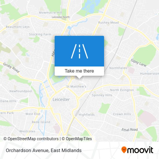 Orchardson Avenue map