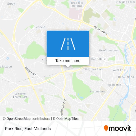 Park Rise map
