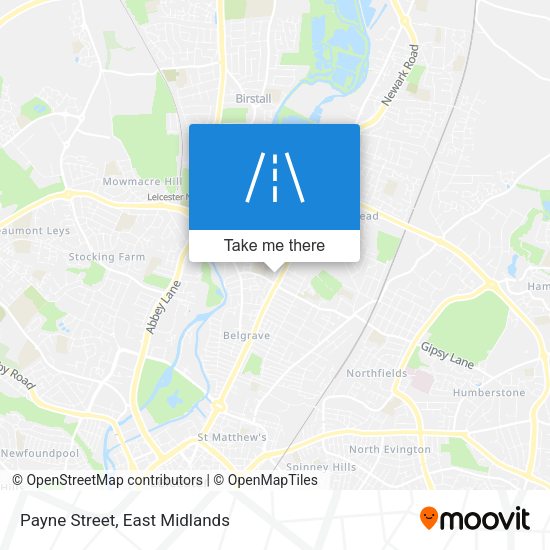 Payne Street map