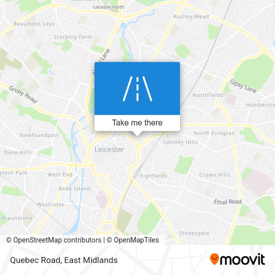Quebec Road map