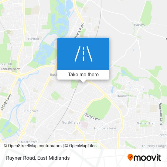 Rayner Road map