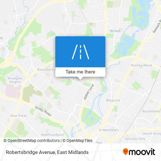 Robertsbridge Avenue map