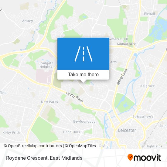 Roydene Crescent map