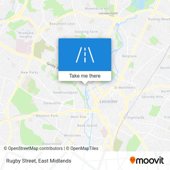 Rugby Street map