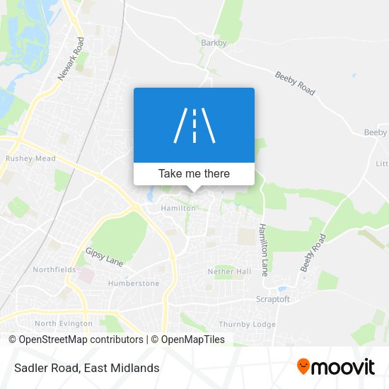 Sadler Road map