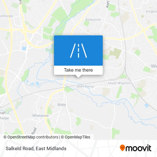 Salkeld Road map