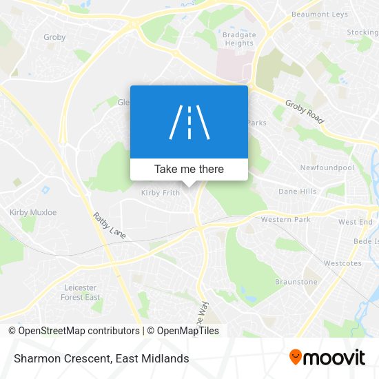 Sharmon Crescent map