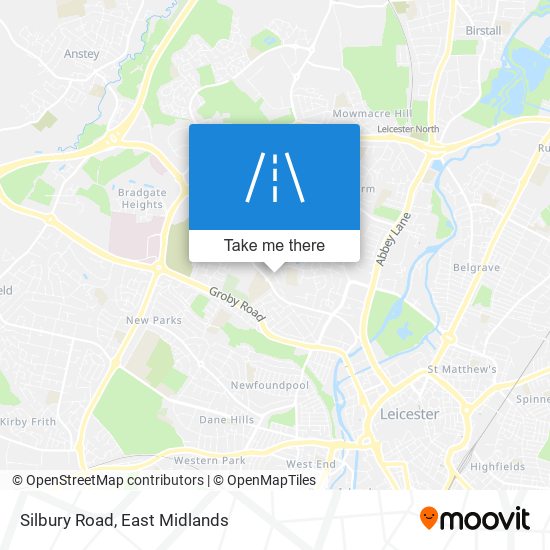 Silbury Road map