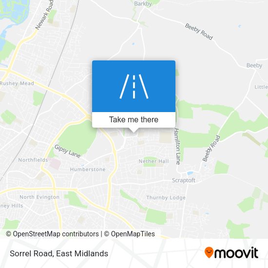 Sorrel Road map