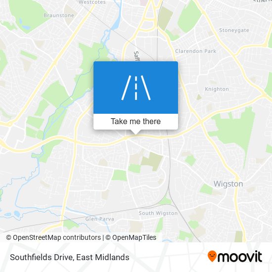 Southfields Drive map