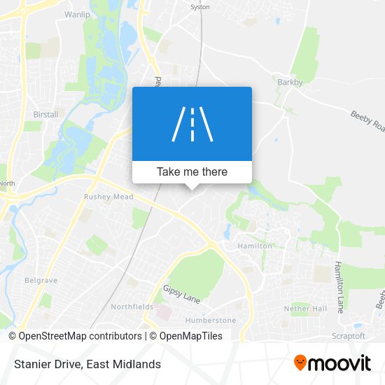 Stanier Drive map