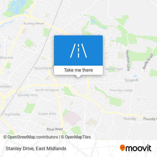 Stanley Drive map