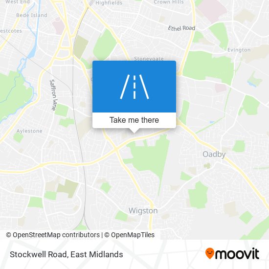 Stockwell Road map