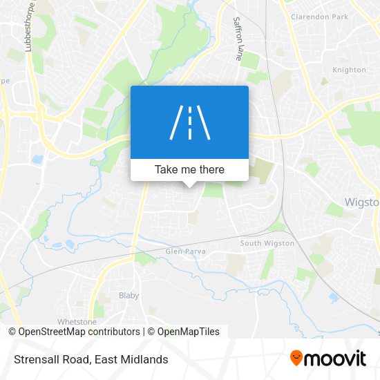 Strensall Road map
