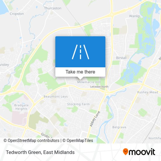 Tedworth Green map