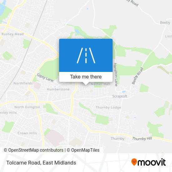 Tolcarne Road map