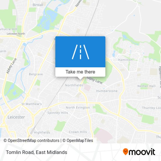 Tomlin Road map