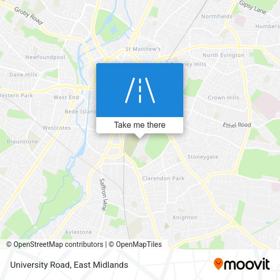 University Road map