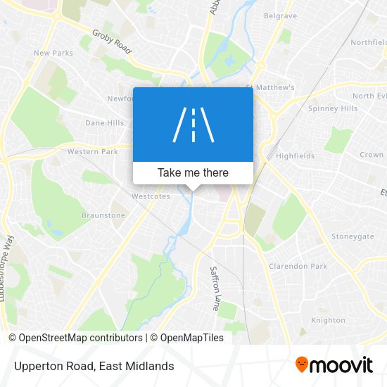 Upperton Road map