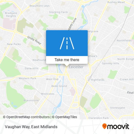 Vaughan Way map