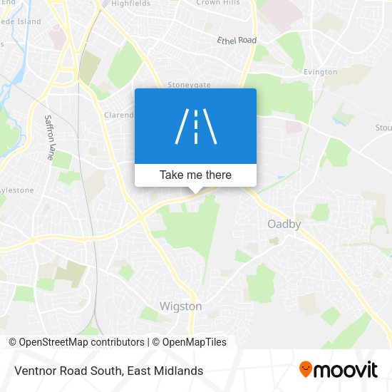 Ventnor Road South map