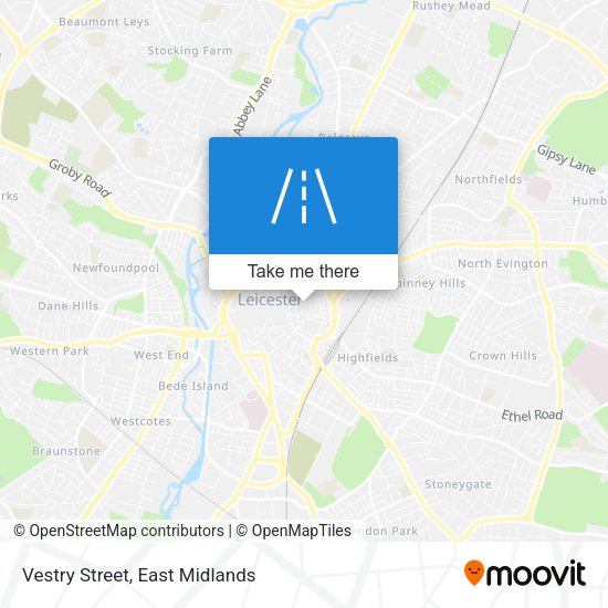 Vestry Street map