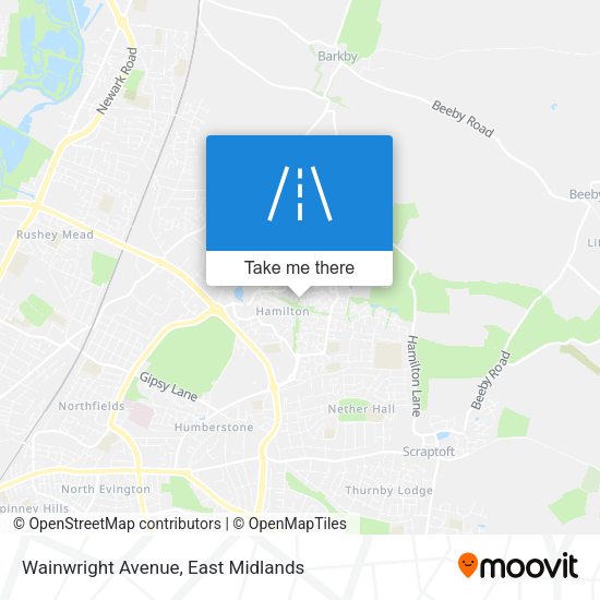 Wainwright Avenue map