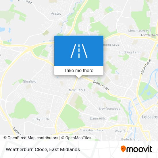 Weatherburn Close map
