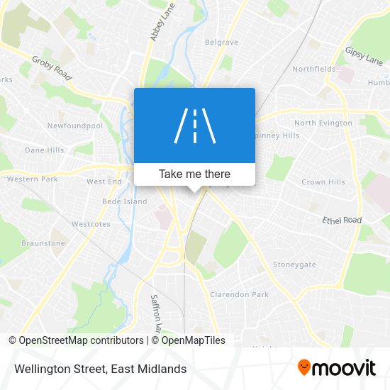 Wellington Street map