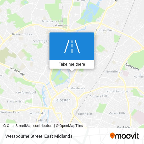 Westbourne Street map