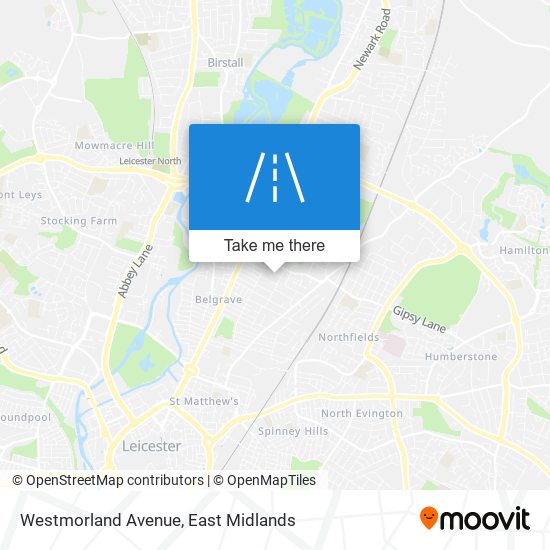 Westmorland Avenue map